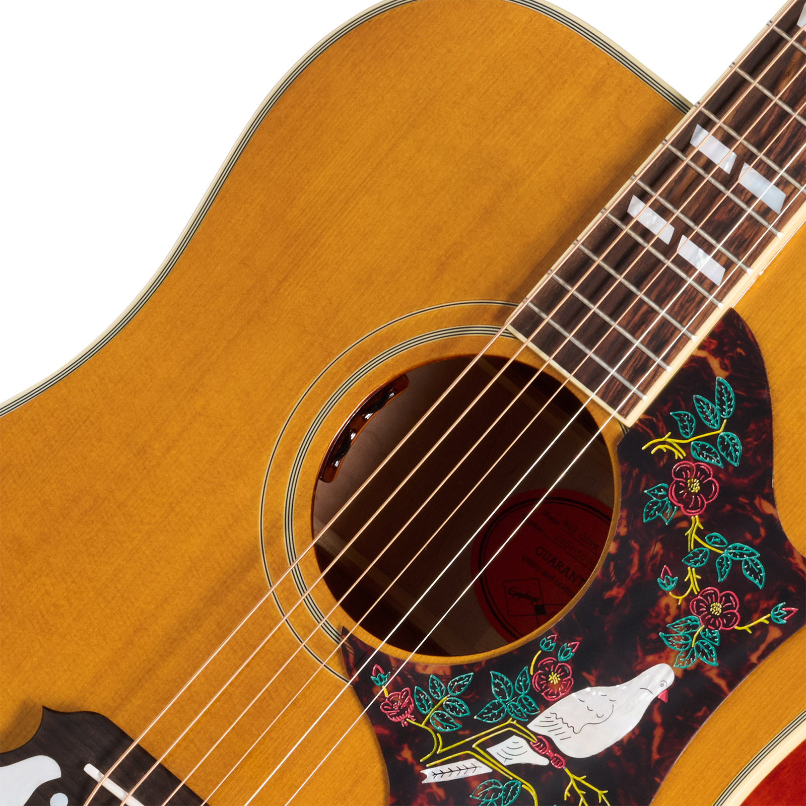Epiphone Dove 1963 Reissue Inspired By Dreadnought Epicea Erable Rw - Natural - Folk-Gitarre - Variation 3