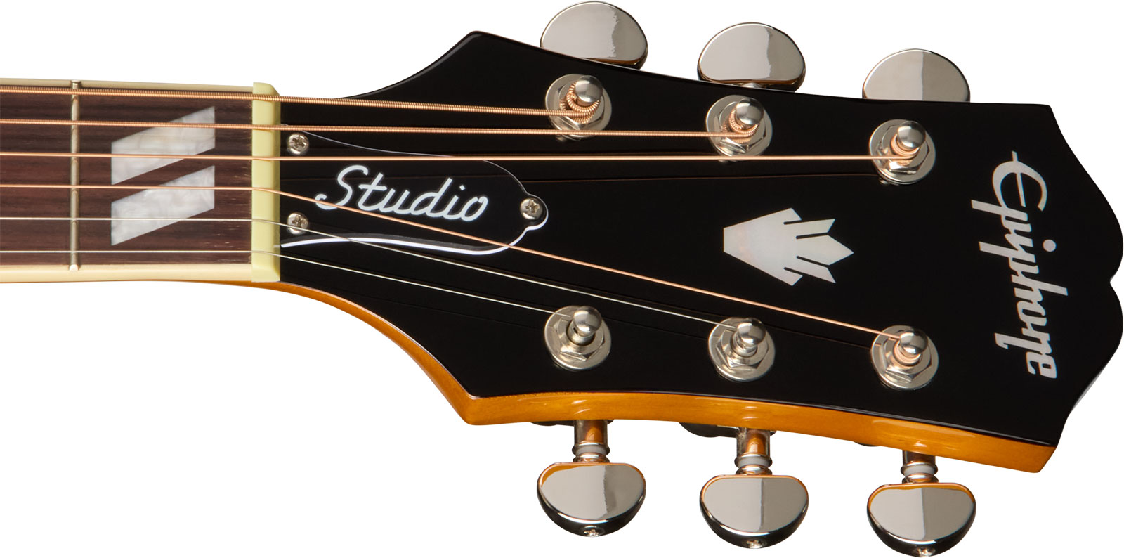 Epiphone Dove Studio Ibg Dreadnought Epicea Erable Rw - Natural - Folk-Gitarre - Variation 5