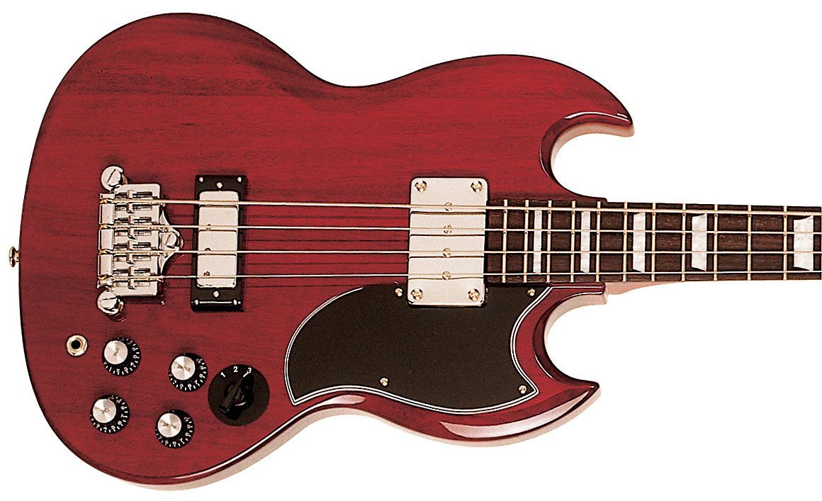 Epiphone Eb-3 Sg Bass Rw - Cherry - Solidbody E-bass - Variation 2