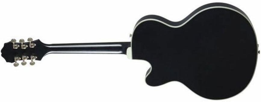 Epiphone Emperor Swingster Archtop 2h Trem Lau - Black Aged Gloss - Hollowbody E-Gitarre - Variation 1