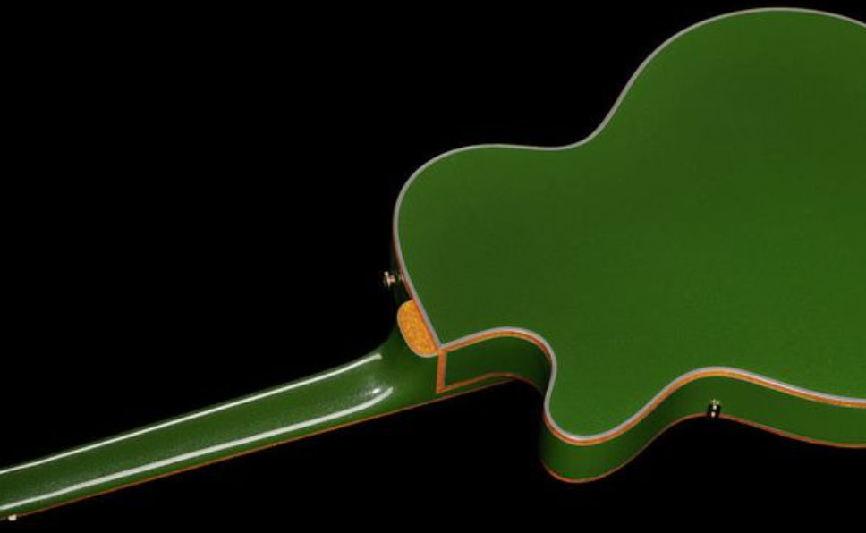 Epiphone Emperor Swingster Archtop 2h Trem Lau - Forest Green Metallic - Hollowbody E-Gitarre - Variation 2