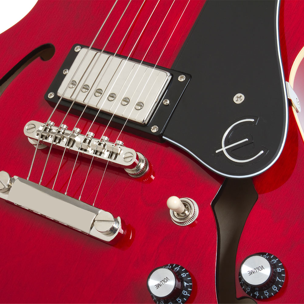 Epiphone Es-339 Inspired By Gibson 2020 2h Ht Rw - Cherry - Semi-Hollow E-Gitarre - Variation 1