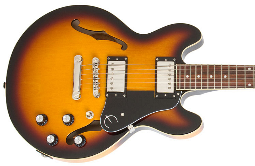 Epiphone Es-339 Pro Ch - Vintage Sunburst - Semi-Hollow E-Gitarre - Variation 2