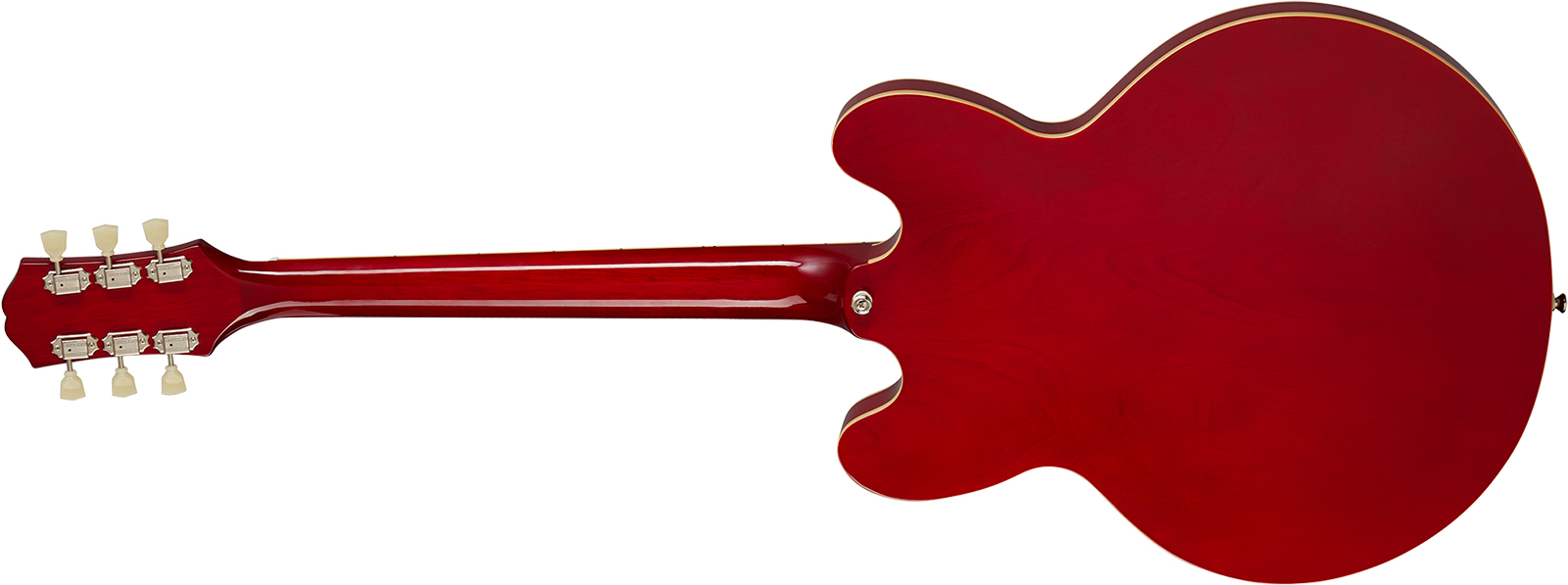 Epiphone Es335 Ibg 2h Ht Rw - Cherry - Semi-Hollow E-Gitarre - Variation 1