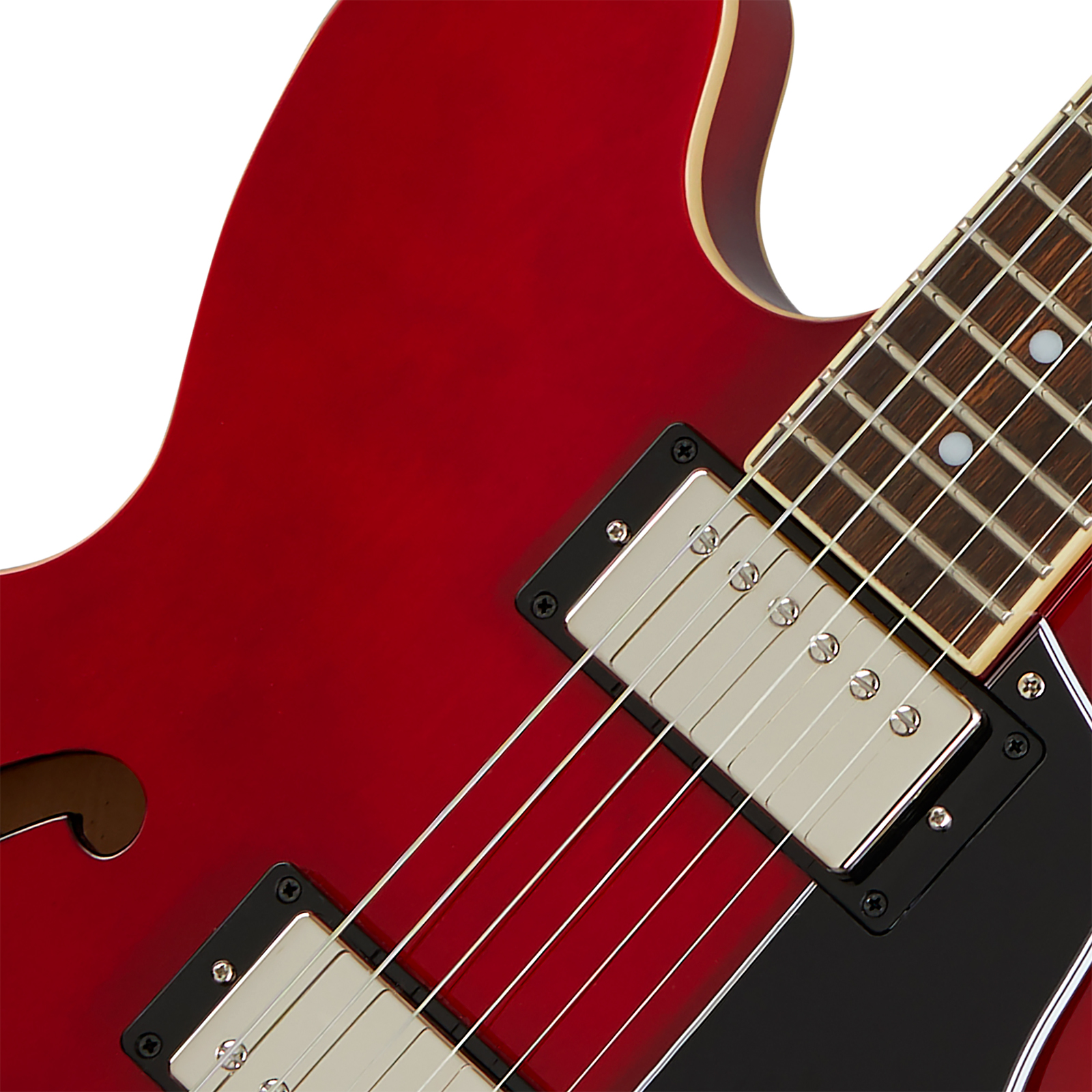 Epiphone Es335 Ibg 2h Ht Rw - Cherry - Semi-Hollow E-Gitarre - Variation 2