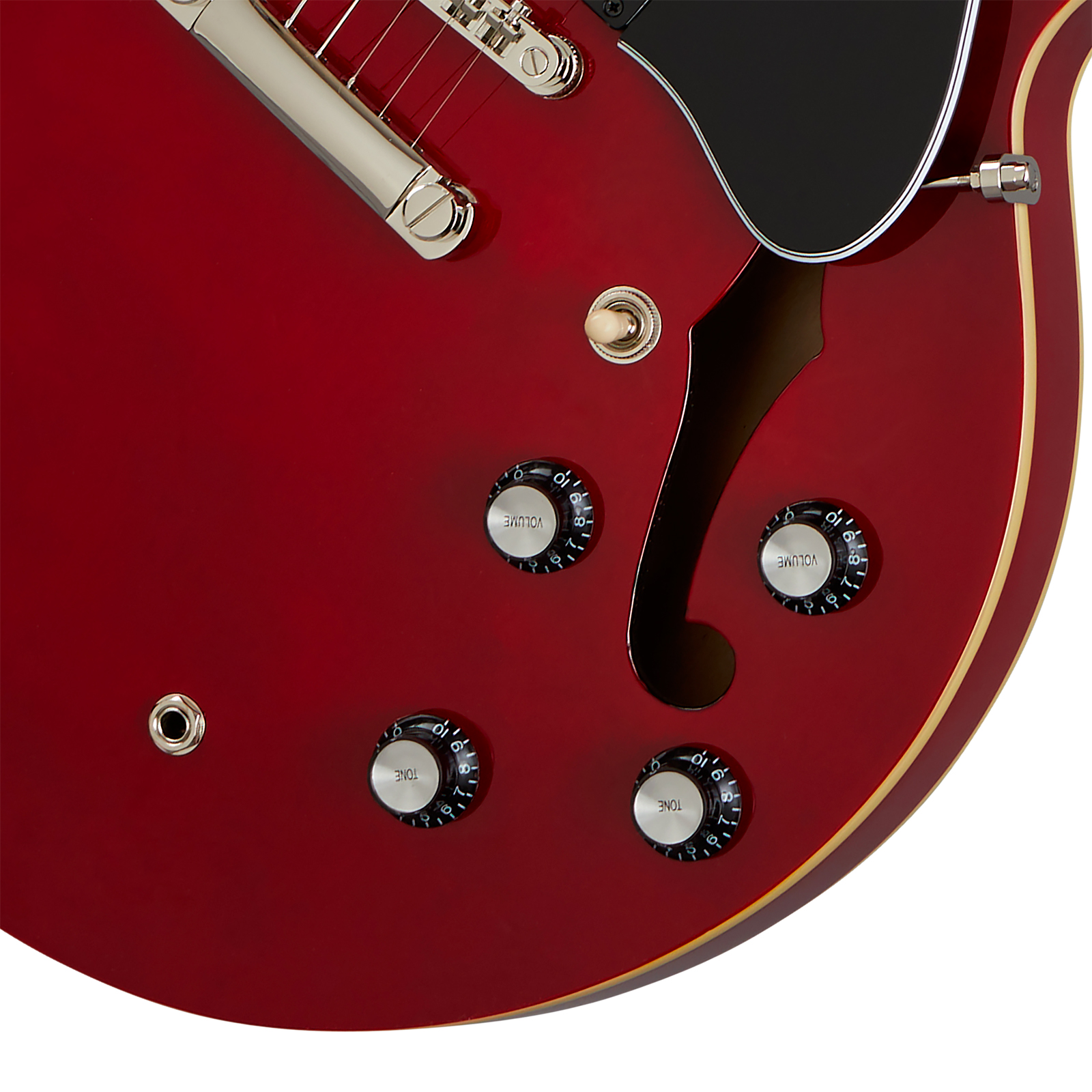 Epiphone Es335 Ibg 2h Ht Rw - Cherry - Semi-Hollow E-Gitarre - Variation 3