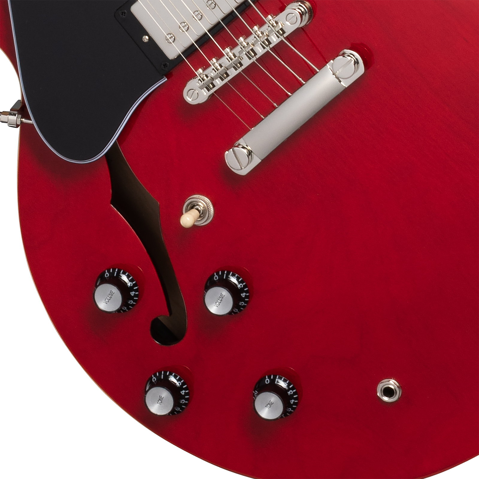 Epiphone Es335 Lh Ibg Original Gaucher 2h Ht Rw - Cherry - E-Gitarre für Linkshänder - Variation 3