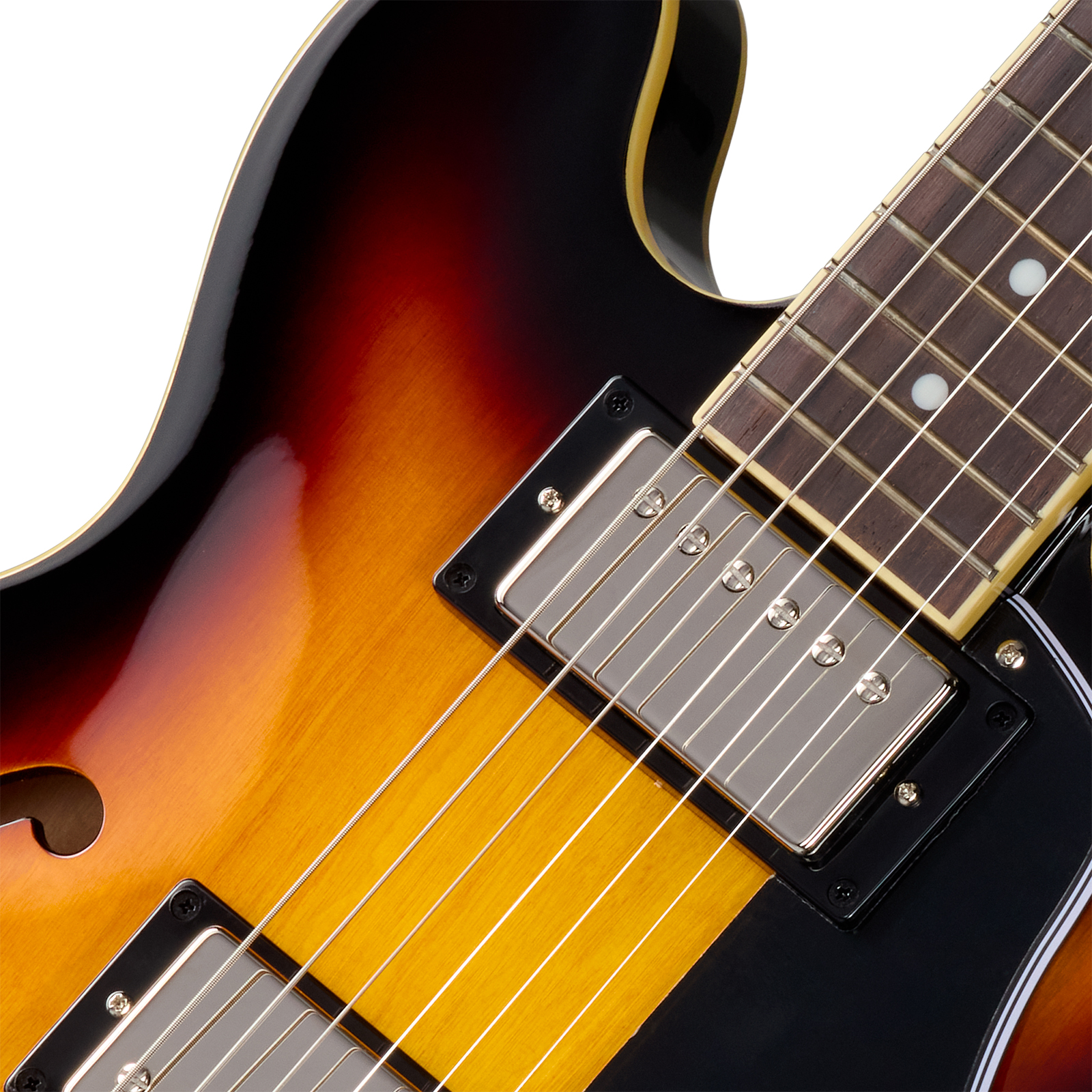 Epiphone Es339 Ibg 2h Ht Rw - Vintage Sunburst - Semi-Hollow E-Gitarre - Variation 2