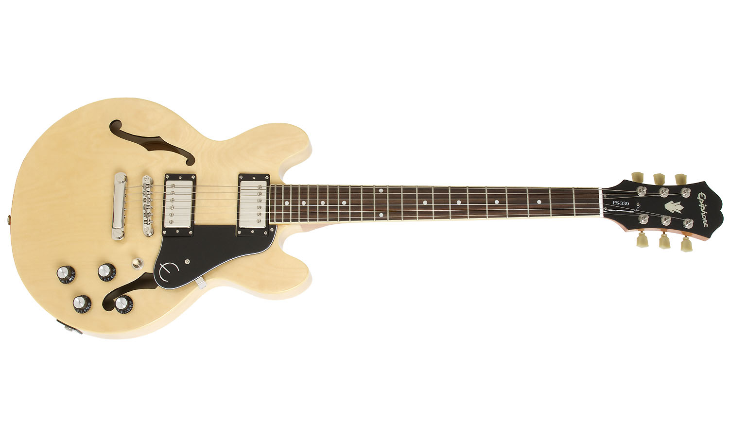 Epiphone Es-339 Pro Ch - Natural - Semi-Hollow E-Gitarre - Variation 1