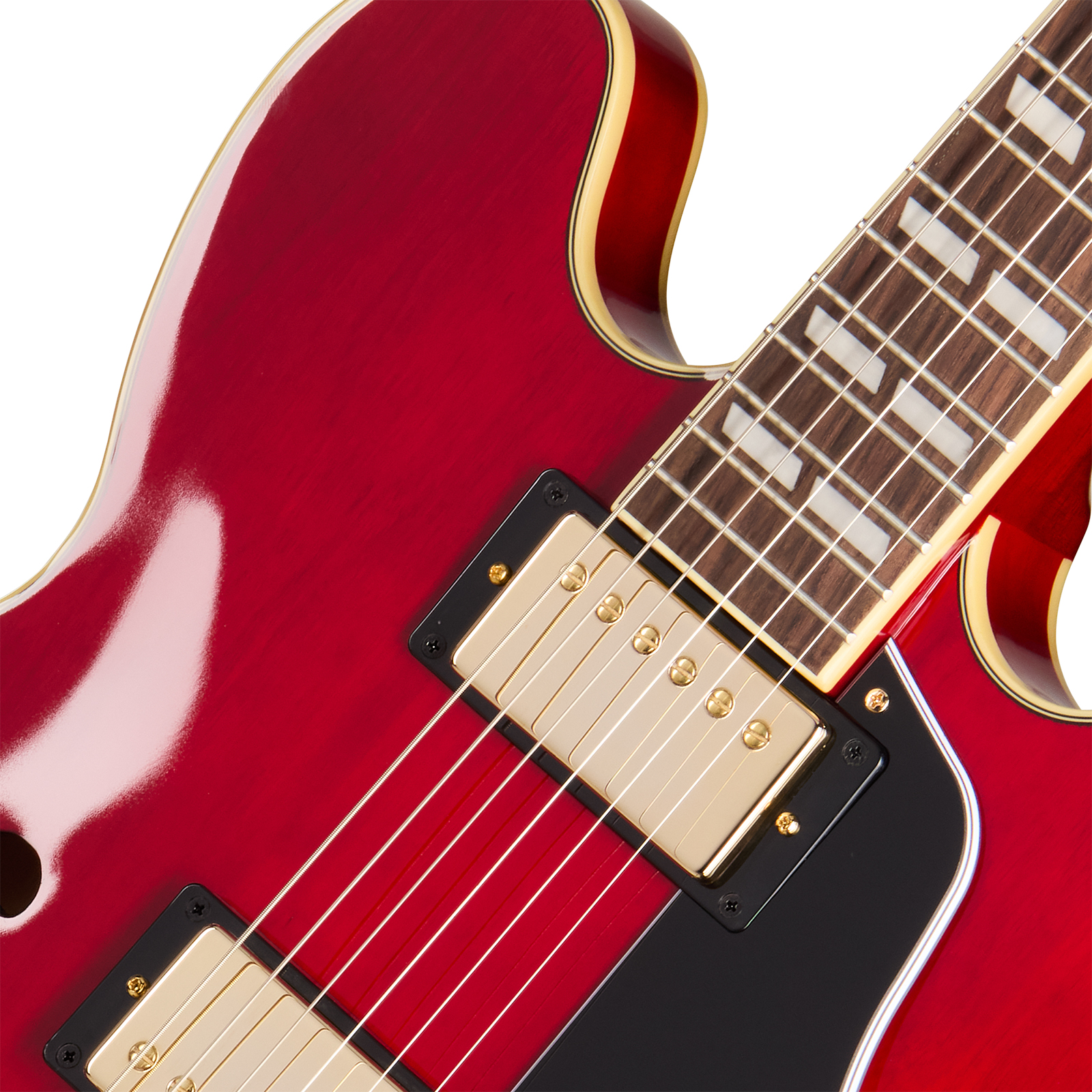 Epiphone Es345 Back To The Future Ltd 2h Trem Bigsby  Rw - Cherry Red - Semi-Hollow E-Gitarre - Variation 2