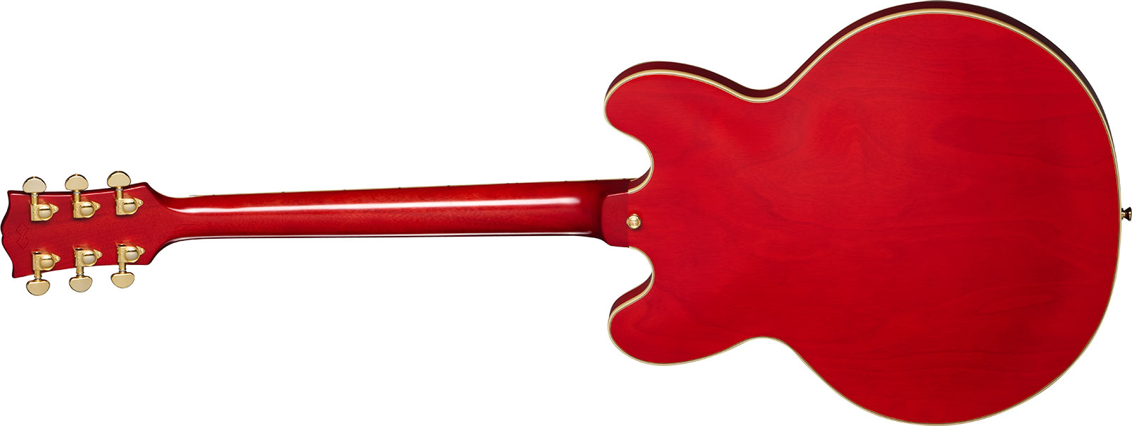 Epiphone Es355 1959 Inspired By 2h Gibson Ht Eb - Vos Cherry Red - Semi-Hollow E-Gitarre - Variation 1