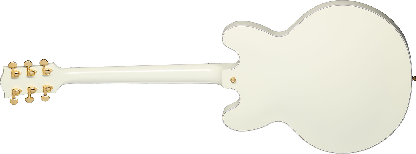 Epiphone Es355 1959 Inspired By 2h Gibson Ht Eb - Vos Classic White - Semi-Hollow E-Gitarre - Variation 1