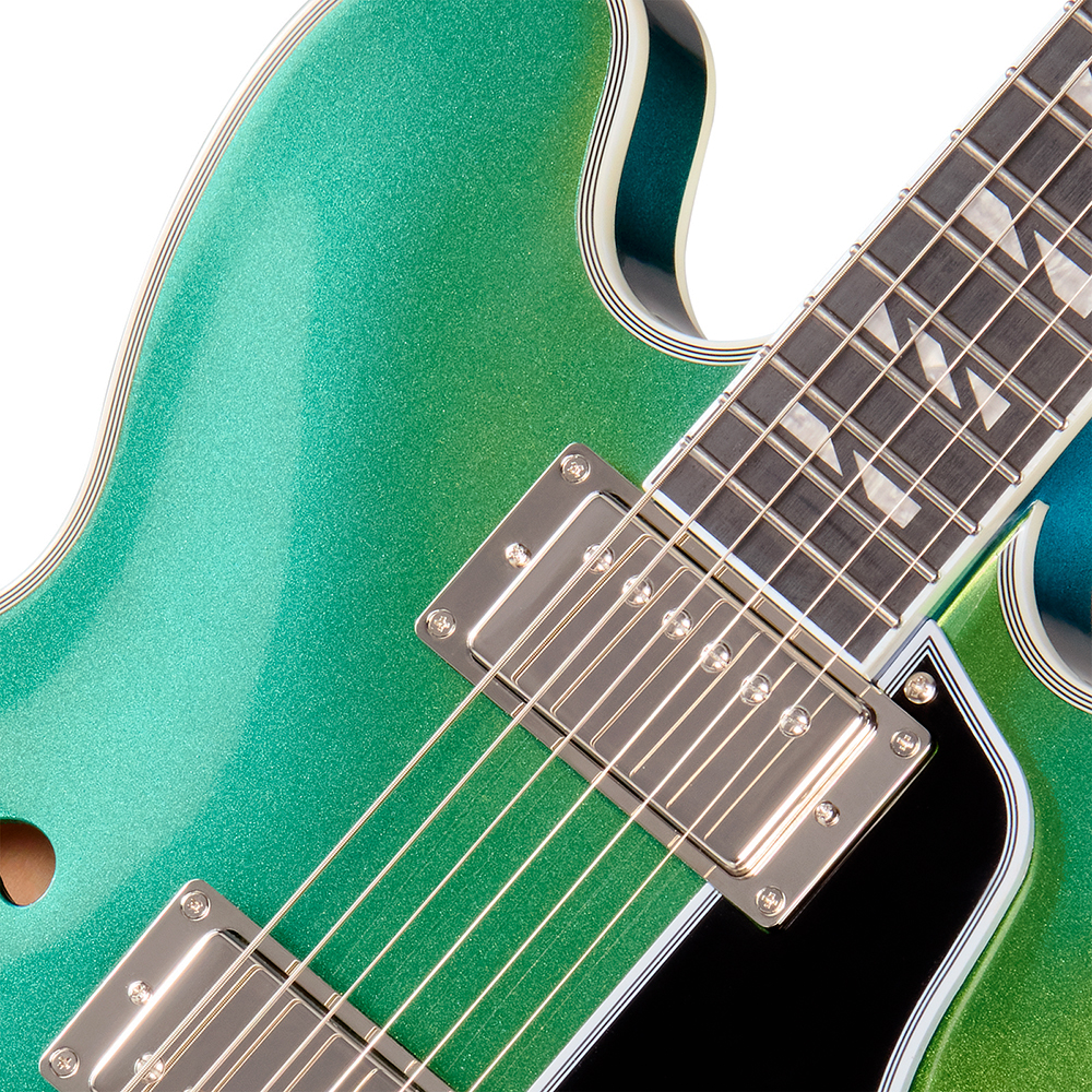 Epiphone Es355 Futura Ibg 2h Ht Eb - Dragonfly Shift - Semi-Hollow E-Gitarre - Variation 3