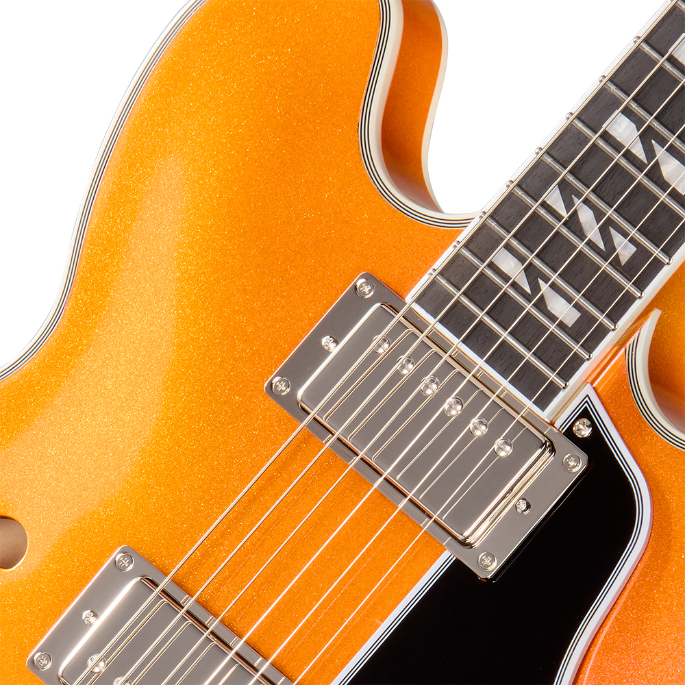 Epiphone Es355 Futura Ibg 2h Ht Eb - Firestorm Shift - Semi-Hollow E-Gitarre - Variation 3