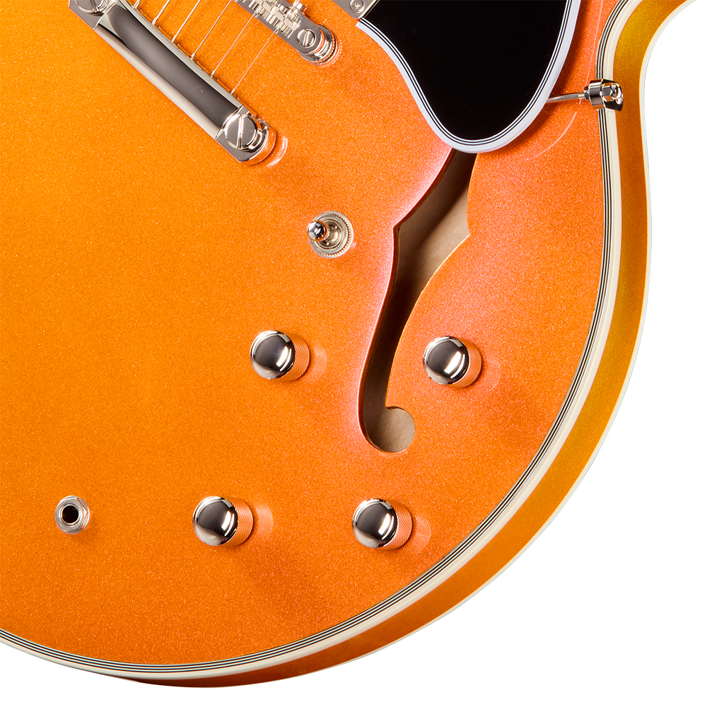 Epiphone Es355 Futura Ibg 2h Ht Eb - Firestorm Shift - Semi-Hollow E-Gitarre - Variation 4