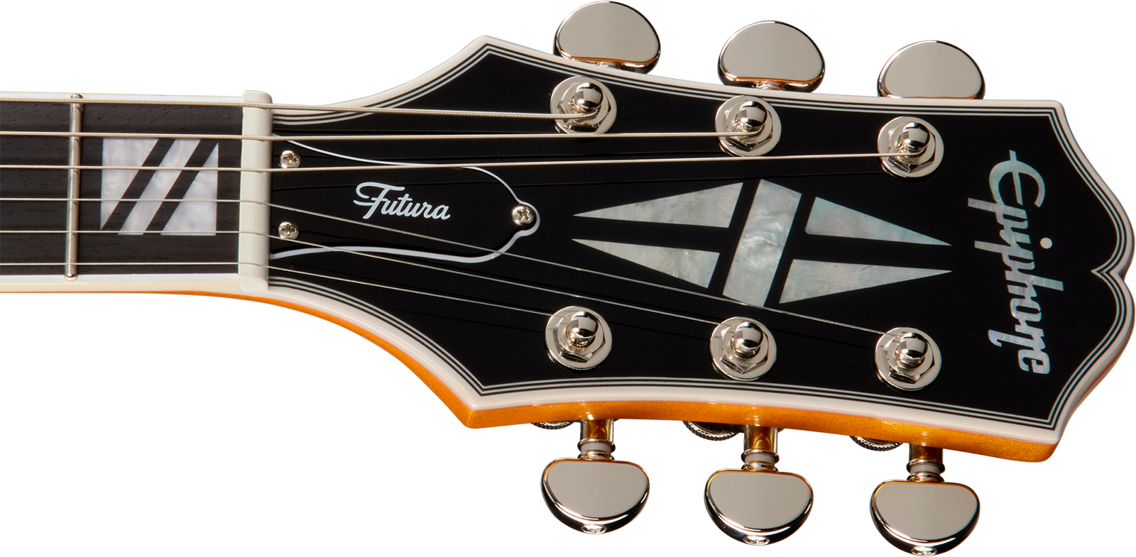 Epiphone Es355 Futura Ibg 2h Ht Eb - Firestorm Shift - Semi-Hollow E-Gitarre - Variation 5