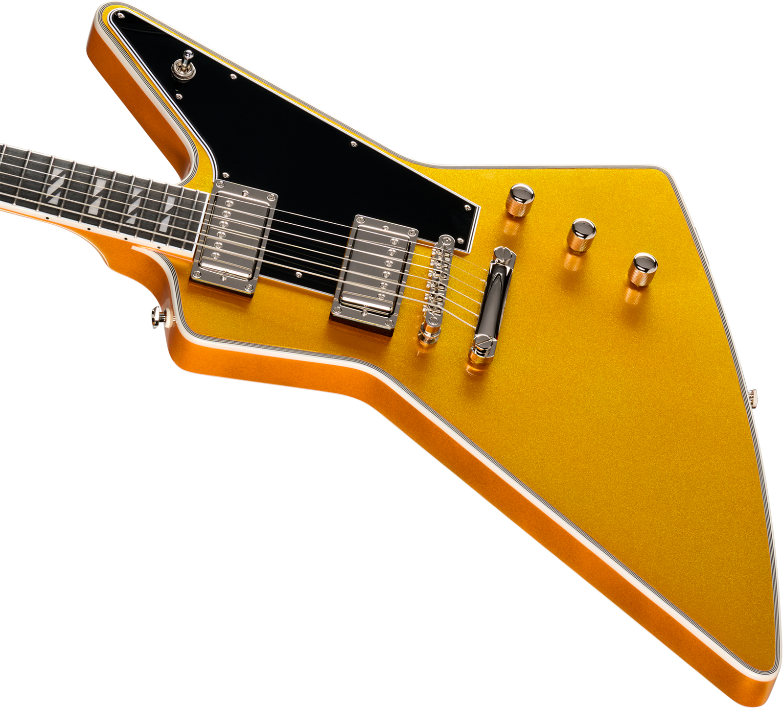 Epiphone Explorer Custom Futura Ibg 2h Ht Eb - Firestorm Shift - E-Gitarre aus Metall - Variation 2