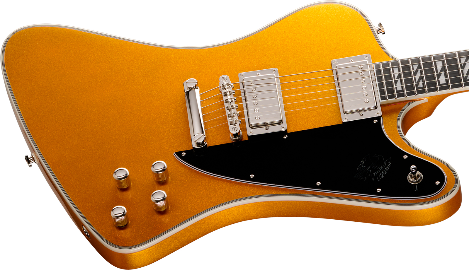 Epiphone Firebird Custom Futura Ibg 2h Ht Eb - Firestorm Shift - E-Gitarre aus Metall - Variation 2