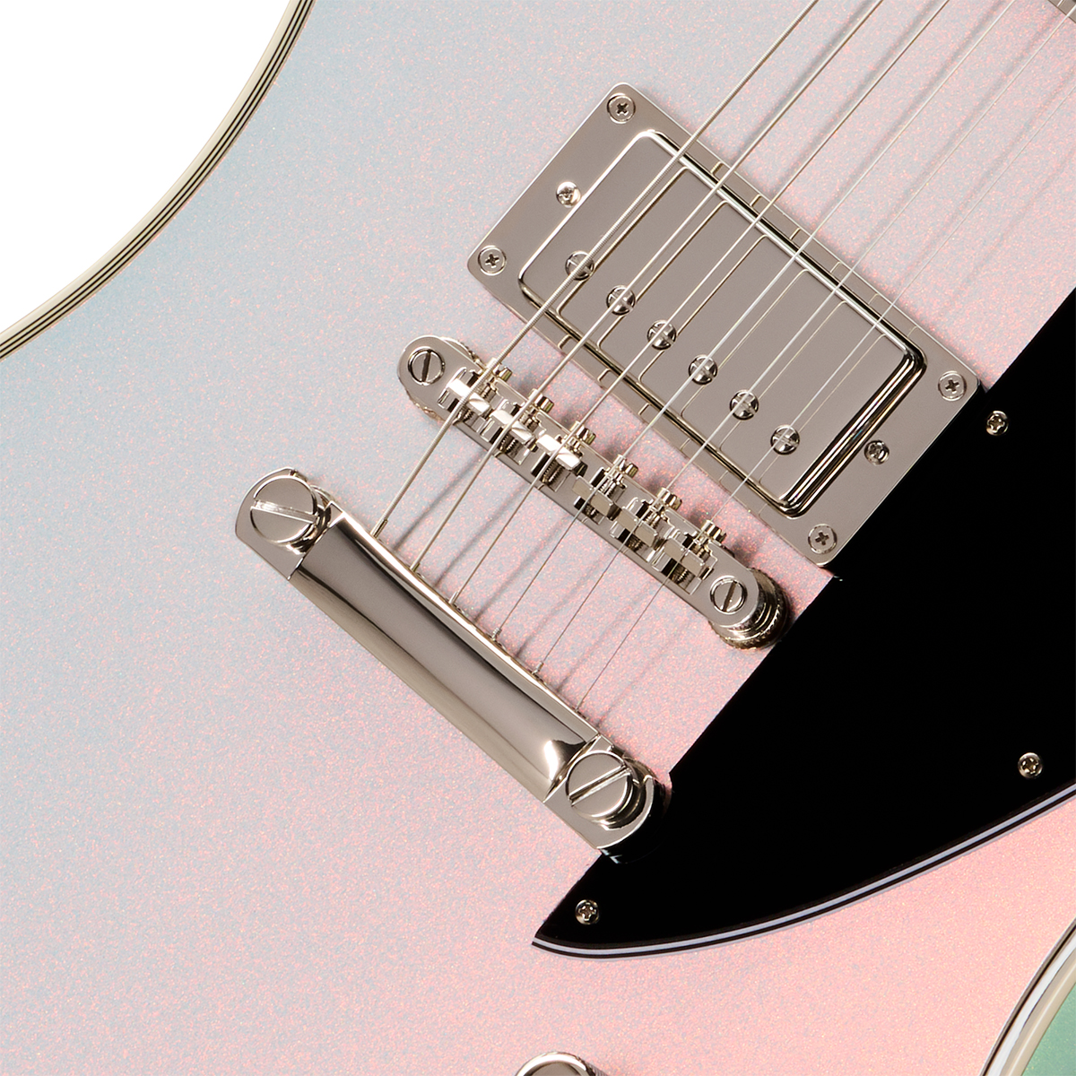 Epiphone Firebird Custom Futura Ibg 2h Ht Eb - Quicksilver Shift - E-Gitarre aus Metall - Variation 4