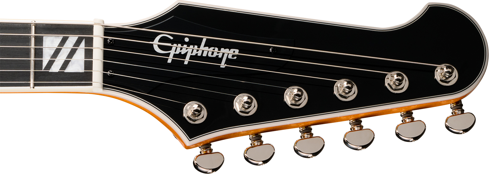 Epiphone Firebird Custom Futura Ibg 2h Ht Eb - Firestorm Shift - E-Gitarre aus Metall - Variation 5