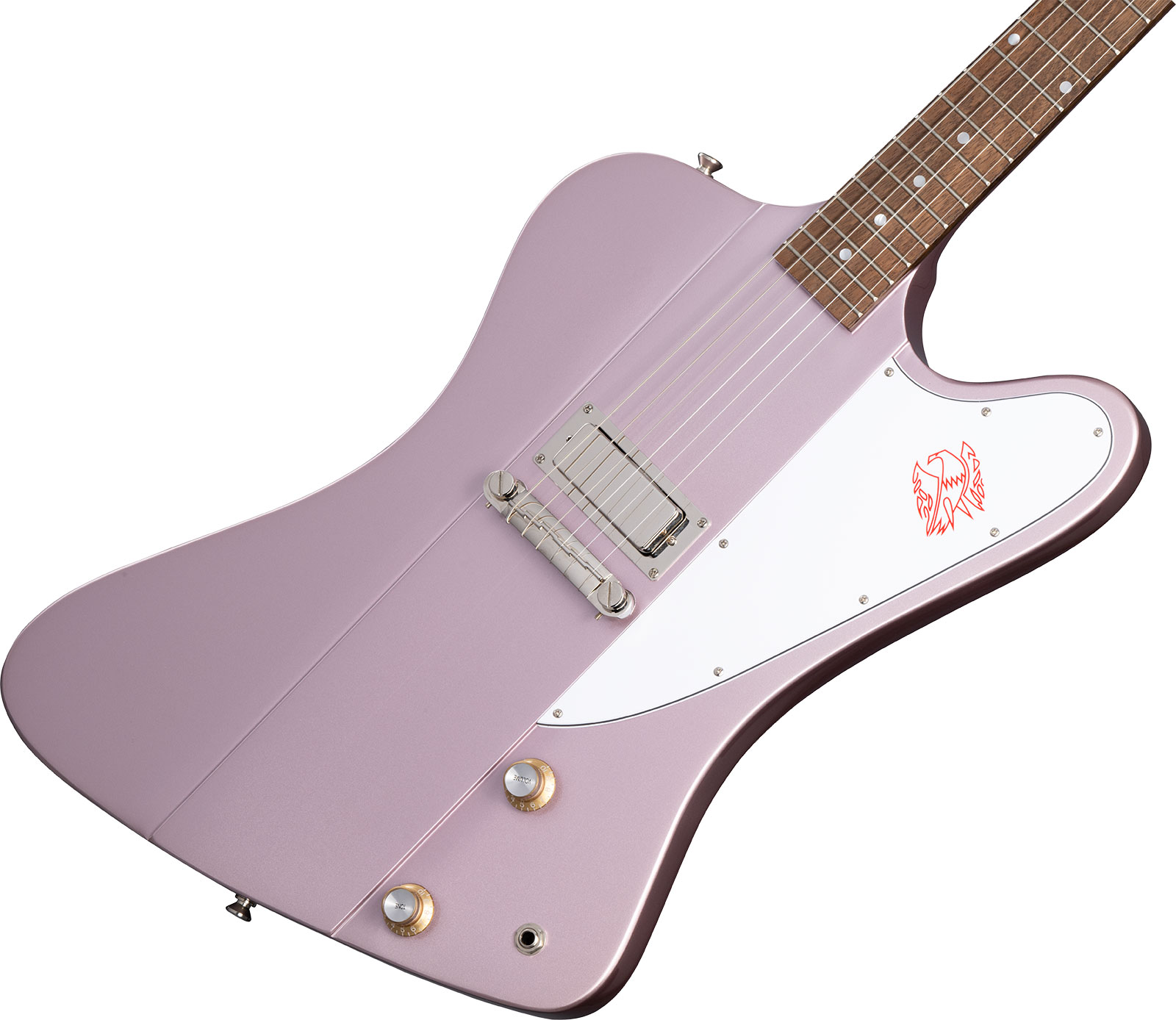 Epiphone Firebird I 1963 1mh Ht Lau - Heather Poly - Retro-Rock-E-Gitarre - Variation 3