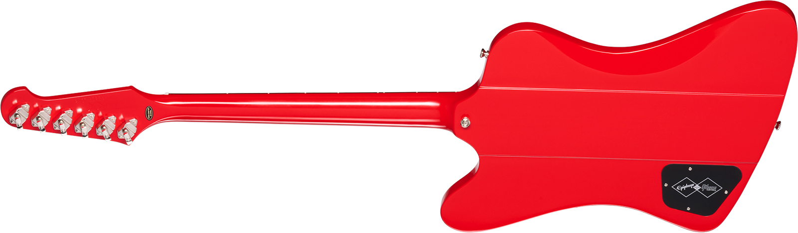 Epiphone Firebird I 1963 Reissue Ins.by.g.c 1mh Gibson Trem Rw - Cardinal Red - Retro-Rock-E-Gitarre - Variation 1