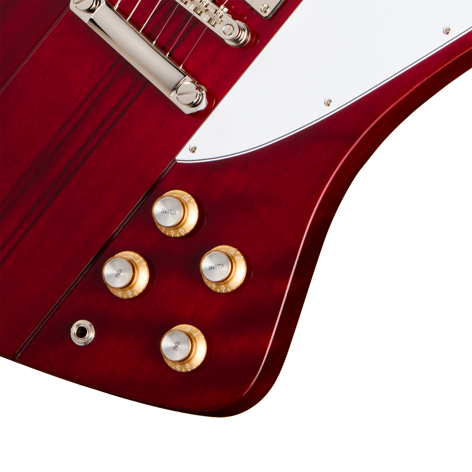Epiphone Firebird Lh Ibg Original Gaucher 2h Ht Rw - Wine Red - Retro-Rock-E-Gitarre - Variation 3