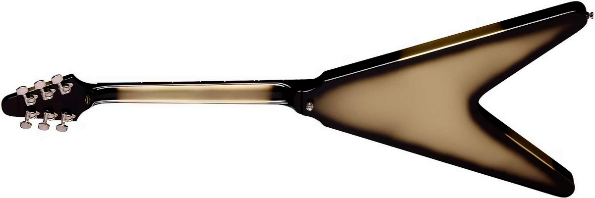 Epiphone Flying V 2h Ht Eb - Silverburst - E-Gitarre aus Metall - Variation 1