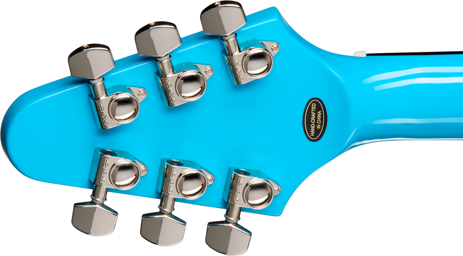 Epiphone Flying V 70 Ibg  2h Ht Eb - Maui Blue - E-Gitarre aus Metall - Variation 4