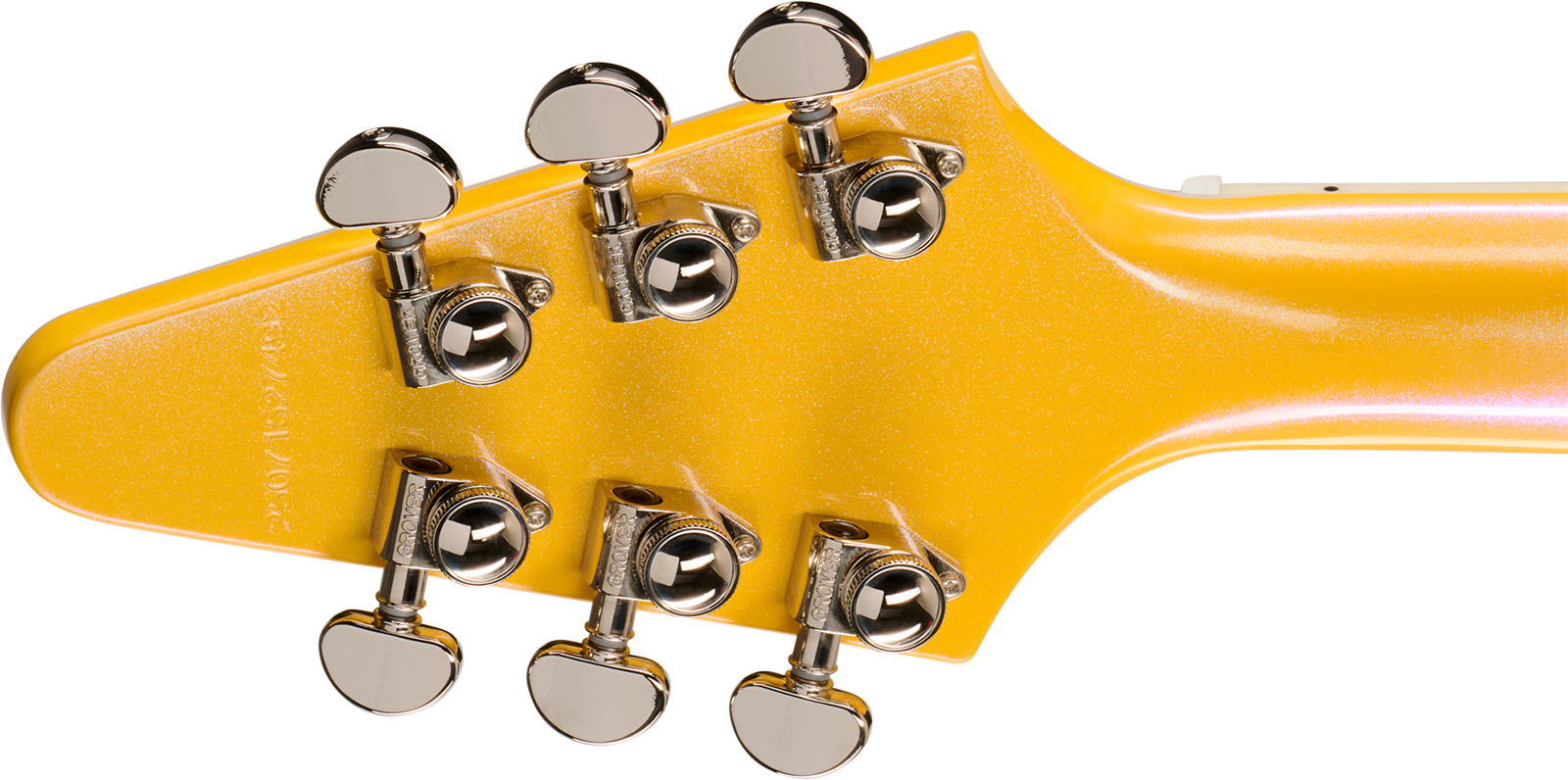 Epiphone Flying V Custom Futura Ibg 2h Ht Eb - Solaris Shift - E-Gitarre aus Metall - Variation 6