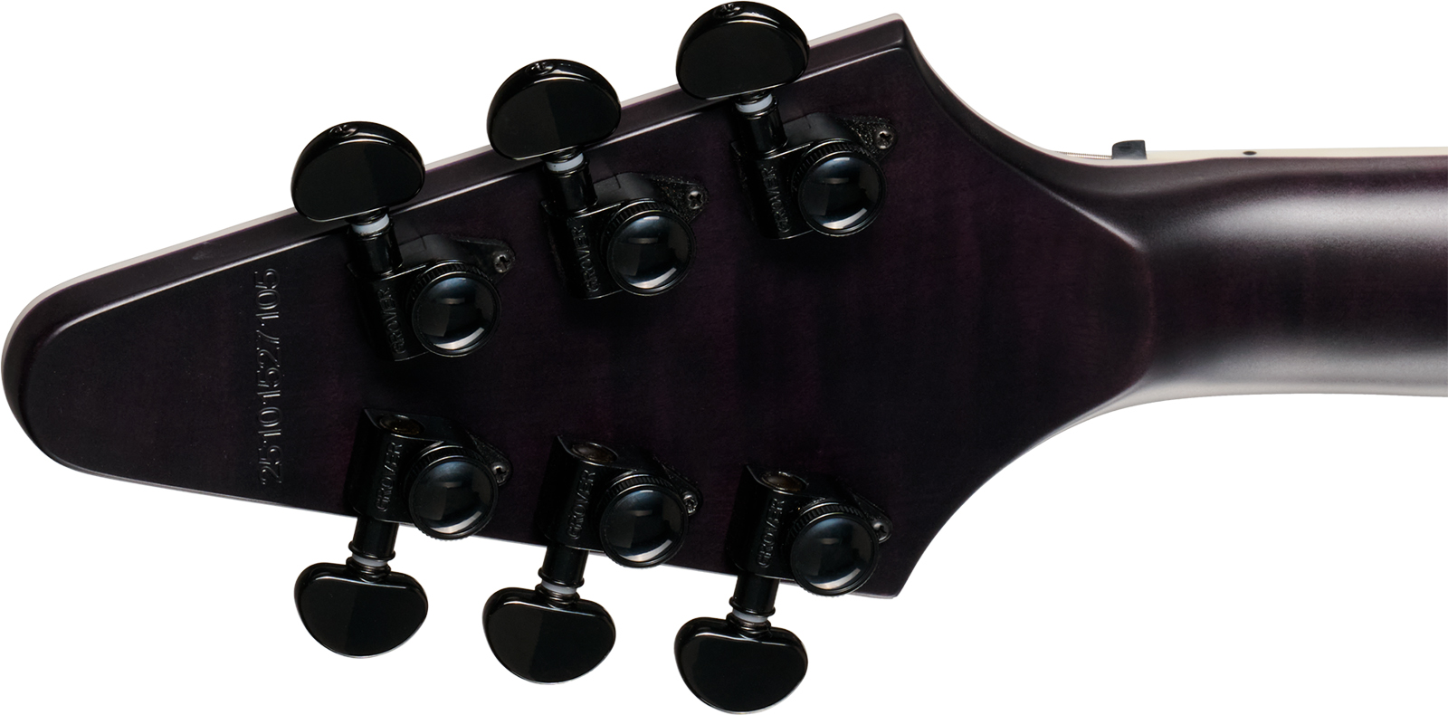 Epiphone Flying V Prophecy Modern 2h Eb - Orchid Bloom Satin - Retro-Rock-E-Gitarre - Variation 5
