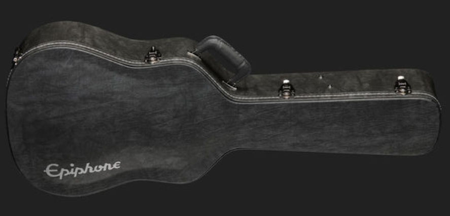 Epiphone Frontier Usa Dreadnought Epicea Acajou Rw - Antique Natural - Elektroakustische Gitarre - Variation 5