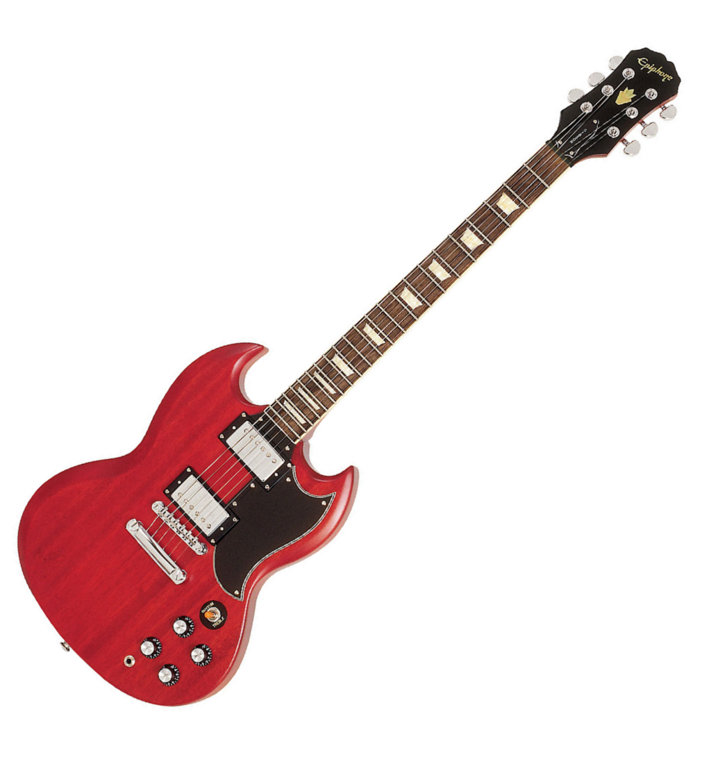 Epiphone G-400 Worn Ch - Worn Cherry - Double Cut E-Gitarre - Variation 3