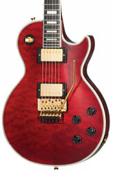 Single-cut-e-gitarre Epiphone Alex Lifeson Les Paul Axcess Custom - Ruby
