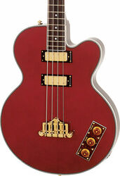 Halbakustiche bass Epiphone Allen Woody Rumblekat Bass - Wine red