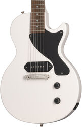 Single-cut-e-gitarre Epiphone Billie Joe Armstrong Les Paul Junior - Classic white