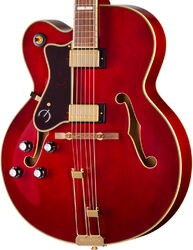 Hollowbody e-gitarre Epiphone Original Broadway LH - wine red