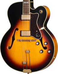 Hollowbody e-gitarre Epiphone Original Broadway - vintage sunburst