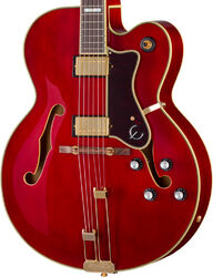 Hollowbody e-gitarre Epiphone Original Broadway - wine red