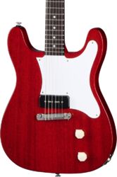 Retro-rock-e-gitarre Epiphone Original USA Coronet - Vintage cherry