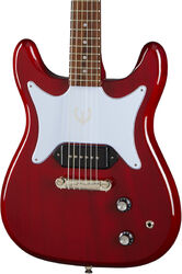 Retro-rock-e-gitarre Epiphone Coronet - Cherry