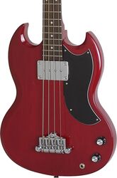 Solidbody e-bass Epiphone EB-0 Bass - Cherry