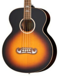 Akustische bass Epiphone El Capitan Studio - Aged vintage sunburst