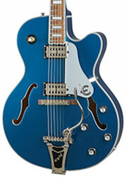 Hollowbody e-gitarre Epiphone Emperor Swingster - Delta blue metallic