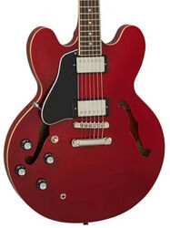 E-gitarre für linkshänder Epiphone Inspired By Gibson ES-335 LH - Cherry