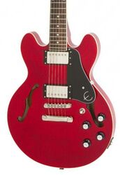 Semi-hollow e-gitarre Epiphone Inspired By Gibson ES-339 - Cherry