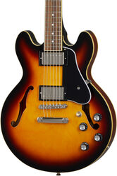 Semi-hollow e-gitarre Epiphone Inspired By Gibson ES-339 - Vintage sunburst