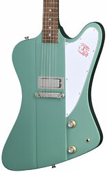 Retro-rock-e-gitarre Epiphone 1963 Firebird I - Inverness green