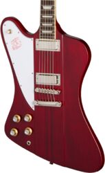 Retro-rock-e-gitarre Epiphone IBG Firebird LH - Wine red