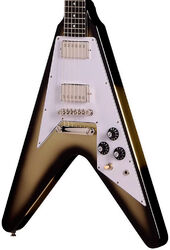 E-gitarre aus metall Epiphone Dealer Exclusive Flying V - silverburst